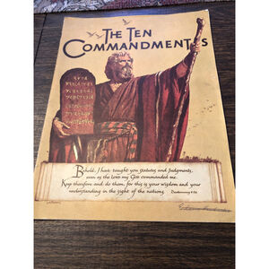 Charlton Heston Movie Programs Ben Hur 10 Commandments The Agony And The Ecstasy